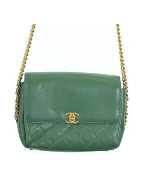 Chanel Shoulder Bag Green